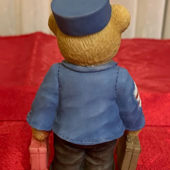 Cherished Teddies - Lloyd - Red Suitcase w/Box - Symbol of Membership - Picture 5 of 6